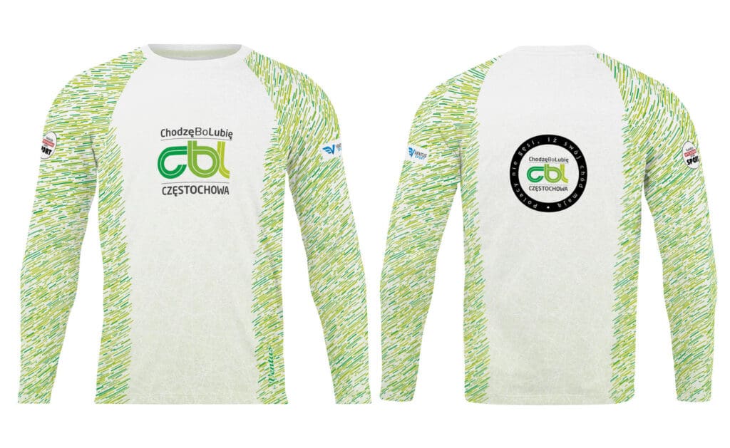 Longsleeve męski sportowy kolekcja Chodzę Bo Lubię i Ventus Sport